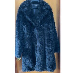 Faux Fur Overcoat